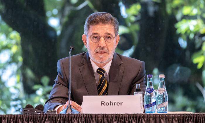 Ronald Rohrer, der ehemalige Vizepräsident des OGH und Leiter der Expertenkommission zu Ischgl