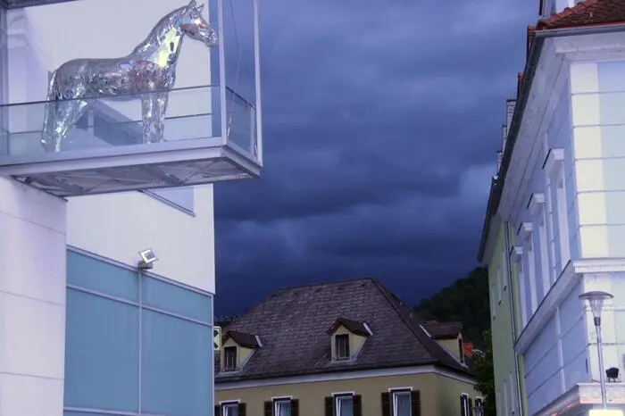 Zwar zogen über Köflach drohende schwarze Gewitterwolken auf, das Konzert konnte dennoch gestartet und auch trocken zu Ende gebracht werden.
