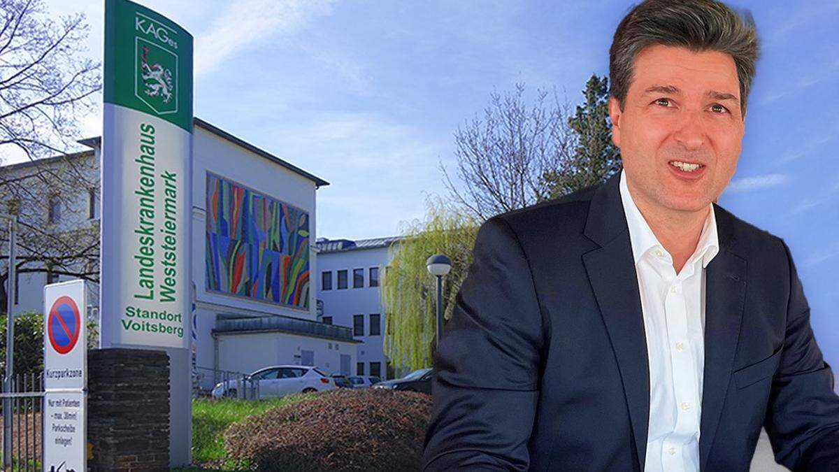 Michael Koller ist der neue Betriebsdirektor des LKH Weststeiermarks