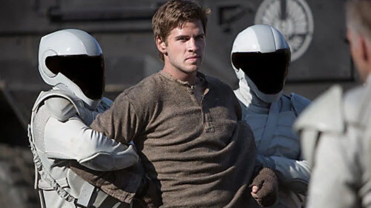 Liam Hemsworth in seiner bekannten Rolle in "Die Tribute von Panem"