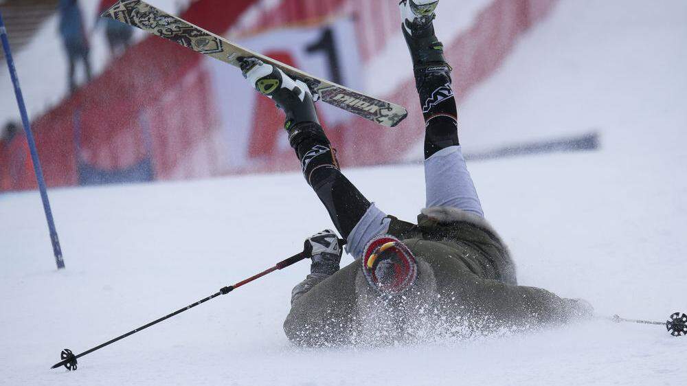 Gregor Bloeb ging ein Ski abhanden