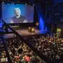 2018: Julian Aassange eröffnete das Festival via Livestream im Orpheum