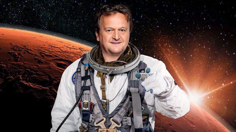 ORF-Alleskönner Hanno Settele  ist auf dem Weg zum Mars.