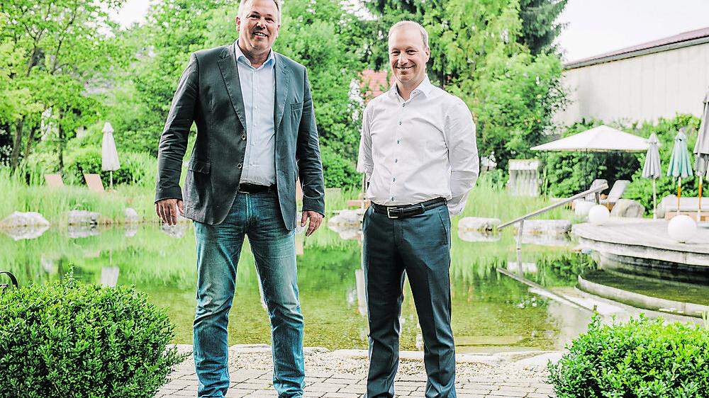 Die Weizer Immo-Spezis  Johannes Friesenbichler und Christian Tazl