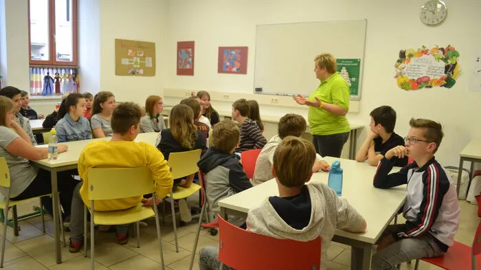 Eine besondere Schulstunde erlebten die Schüler der 1c-Klasse der NMS Gerlitz in Hartberg.