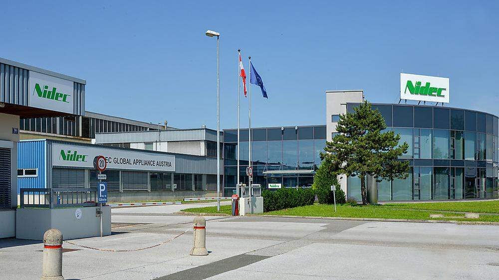 Der Standort des japanischen Kompressorenherstellers Nidec in Fürstenfeld
