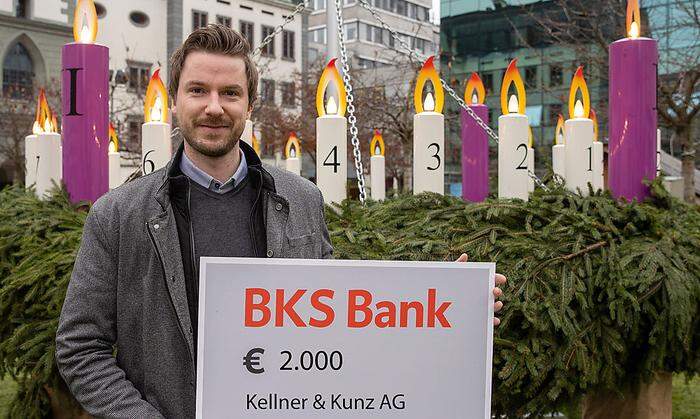 Großhandelsunternehmen Kellner & Kunz AG spendete 2000 Euro
