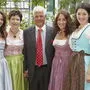 Familie Aniwanter: Tochter Michaela, Eltern Christa und Mathias sowie die Töchter Katharina und Stefanie Aniwanter