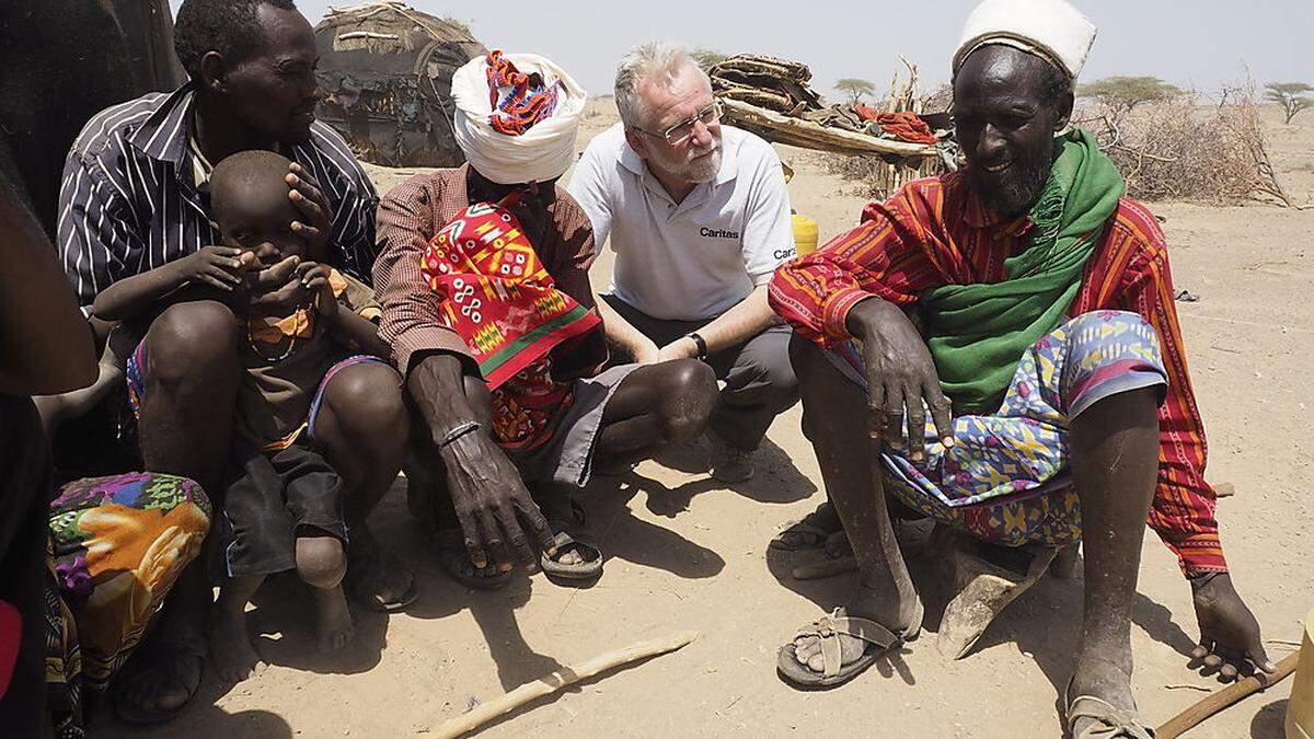 Caritas-Direktor Josef Marketz auf Lokalaugenschein in Kenia 