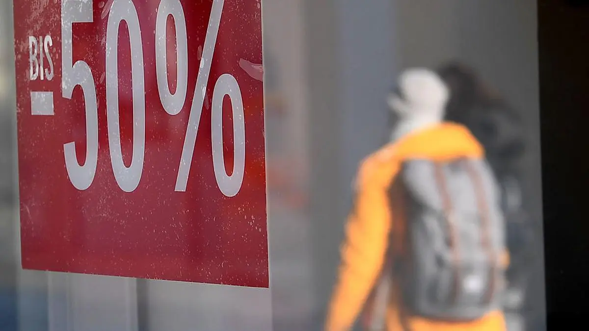 ++ THEMENBILD ++ CORONA: LOCKDOWN / HANDEL / SALE / ABVERKAUF