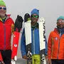 Helmut Pichler (links) und Markus Raich mit ihrem Skiguide