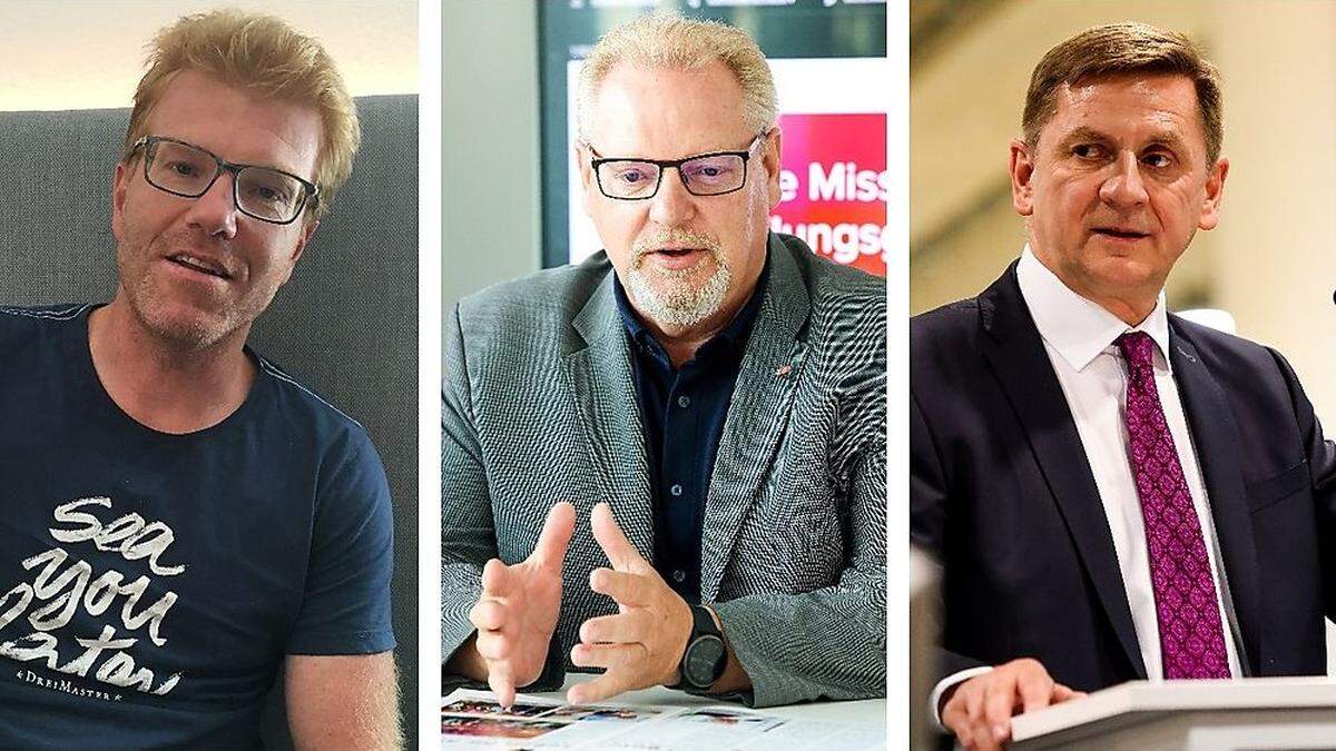 Bergmann, Schachner und Wallner (alle SPÖ)