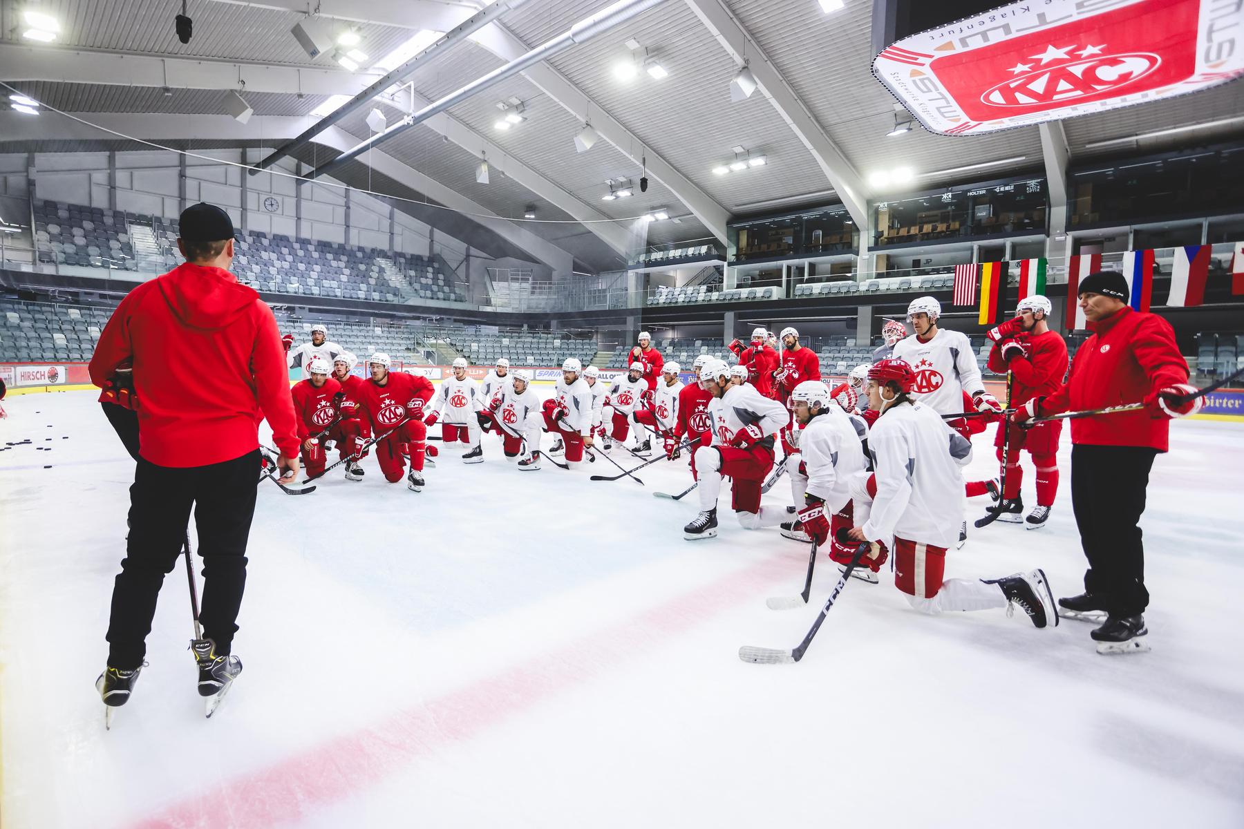 Rotjacken-Trainingsstart: KAC und Kasper sind auf Betriebstemperatur