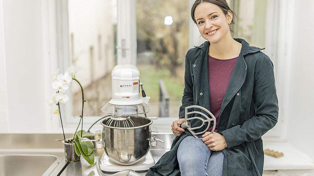 Veronika Dörfler macht ihren Traum war und eröffnet eine Biobäckerei am Feldkirchner Hauptplatz