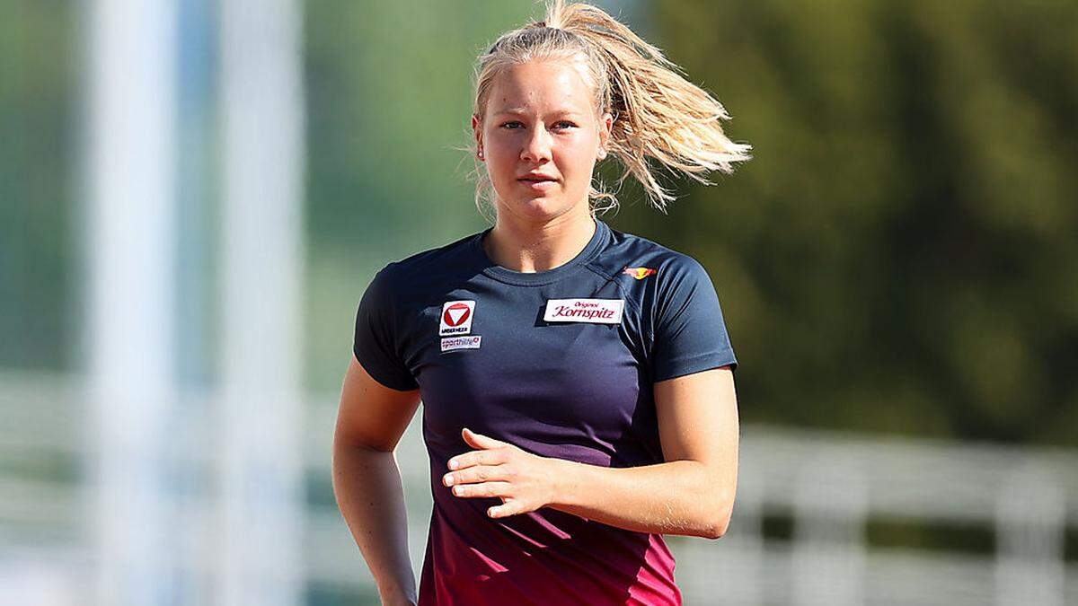 Die Kärntner Siebenkämpferin Sarah Lagger ist in die Liga der Aushängeschilder Ivona Dadic und Verena Preiner aufgestiegen