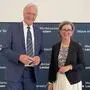 Rektor Peter Moser und Barbara Stelzl-Marx präsentierten das Forschungsprojekt