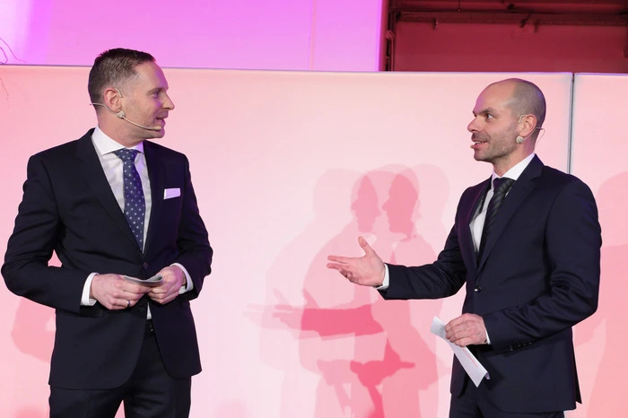 Die Geschäftsführer der Styria Print Group Alexander Marko und Christian Wilms