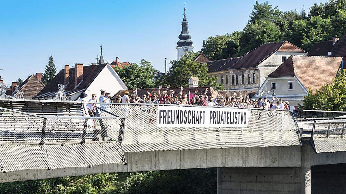 Brückenschlag in Bad Radkersburg