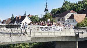 Brückenschlag in Bad Radkersburg