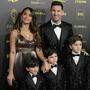 Lionel Messi mit Familie