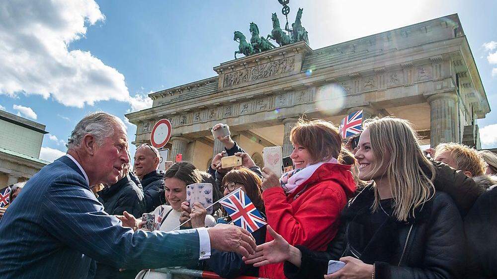 Das letzte Mal besuchte Charles 2019 Berlin. Damals noch in seiner Rolle als Kronprinz. Auch als König will er volksnah sein