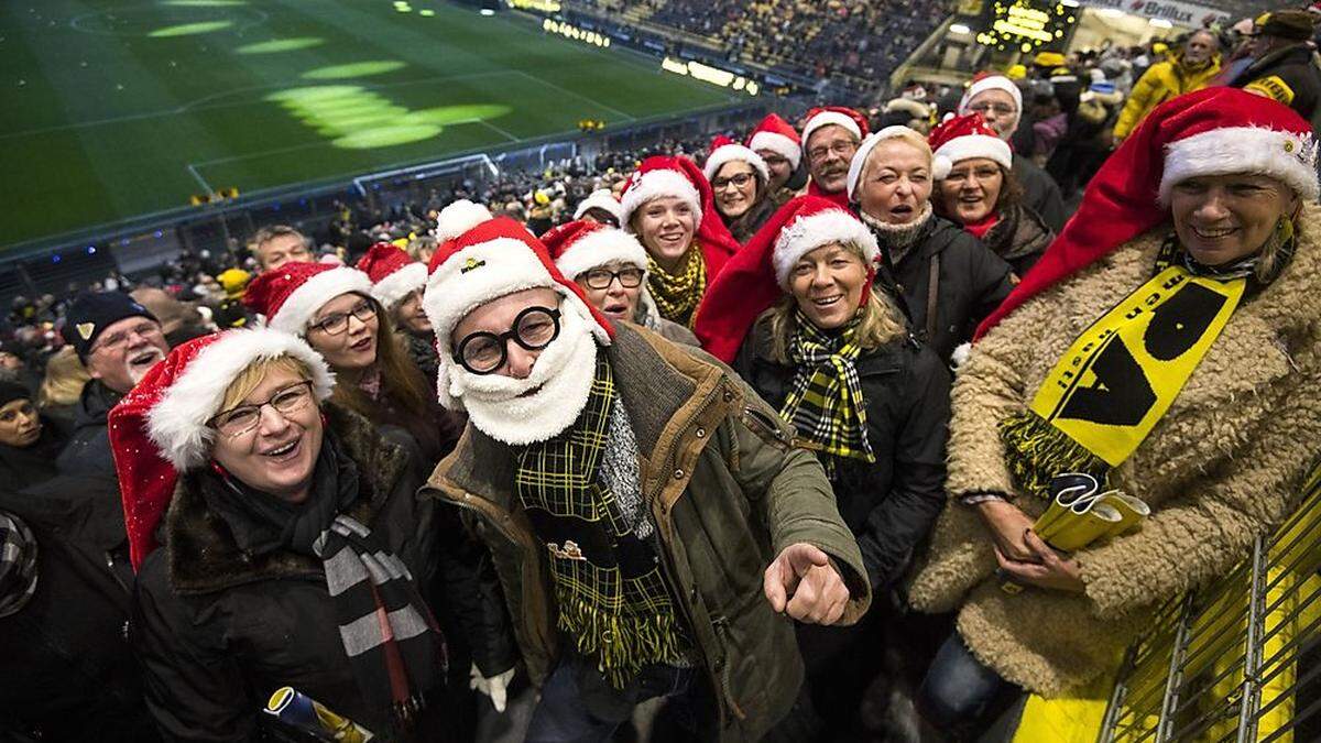 Bei Borussia Dortmund ist das Weihnachtssingen bereits geliebte Tradition