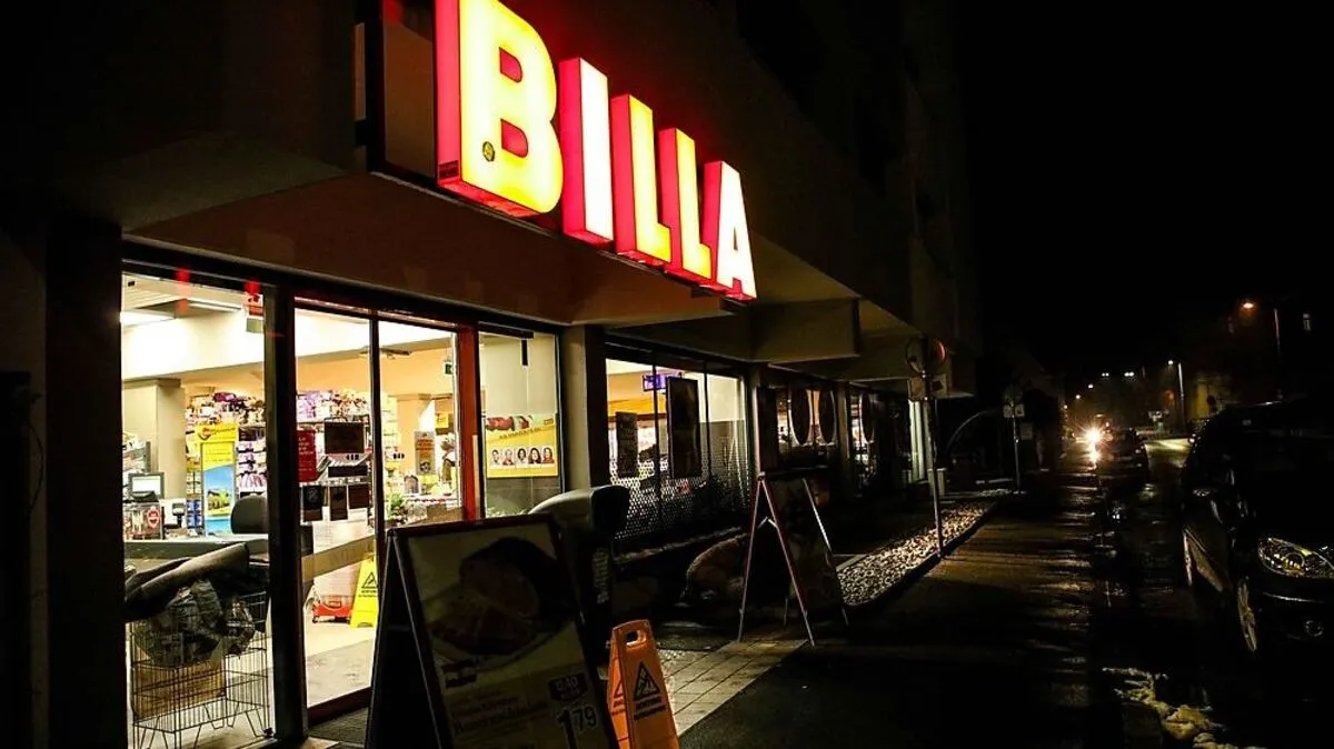 Dieser Supermarkt in der Grazer Körblergasse wurde am Donnerstag überfallen