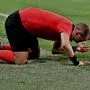 Der getroffene Schiedsrichter-Assistent