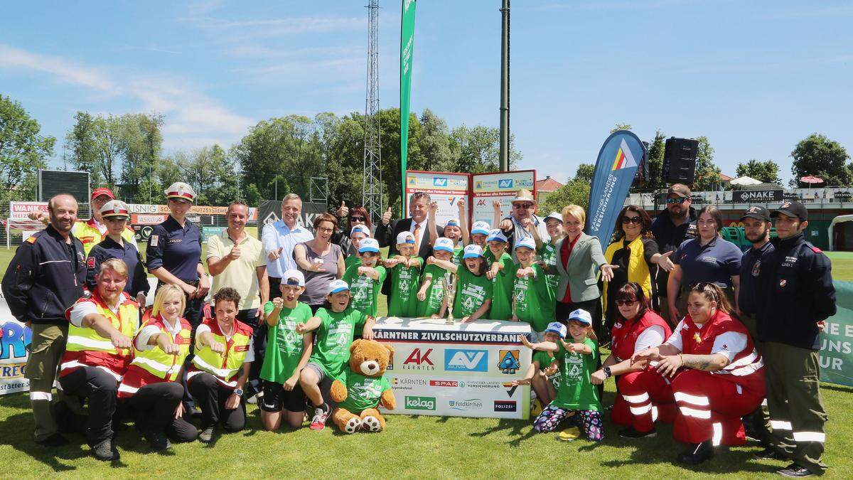 Am Dienstag ging die Kinder-Sicherheitsolympiade im Sportzentrum Fischl über die Bühne