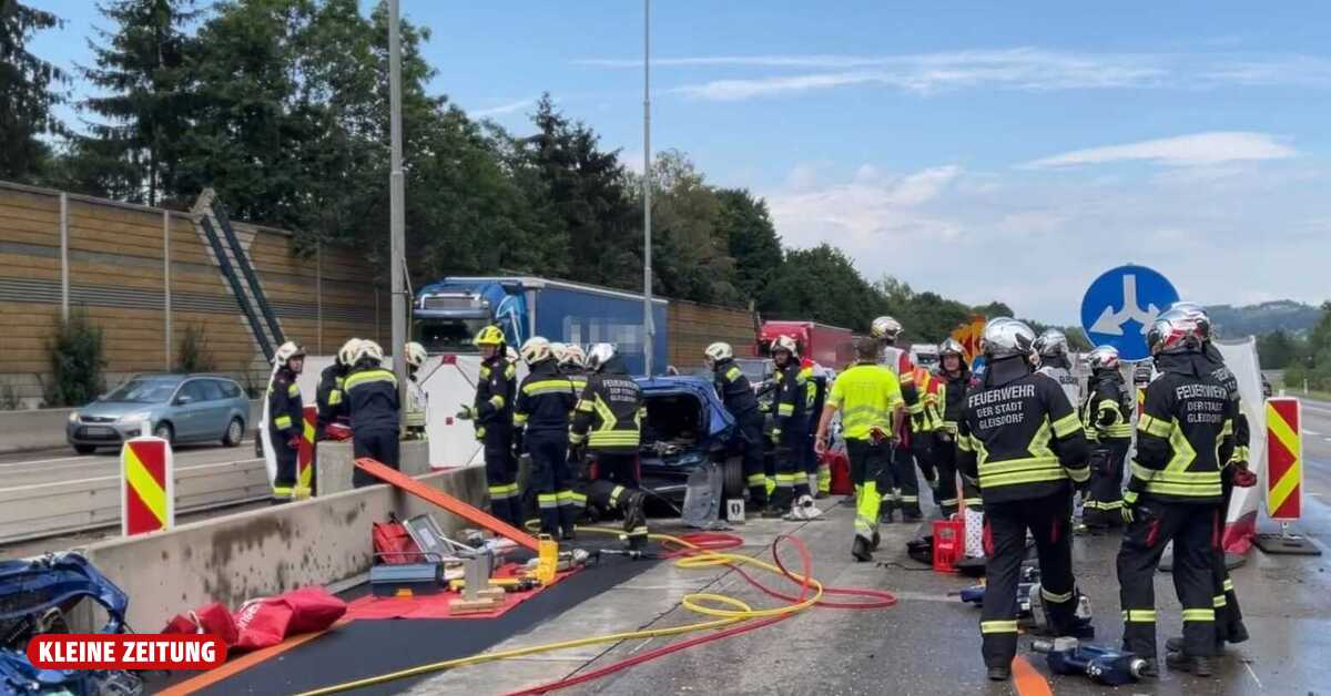 A2: Serious accident near Gleisdorf caused massive traffic jams during the ...