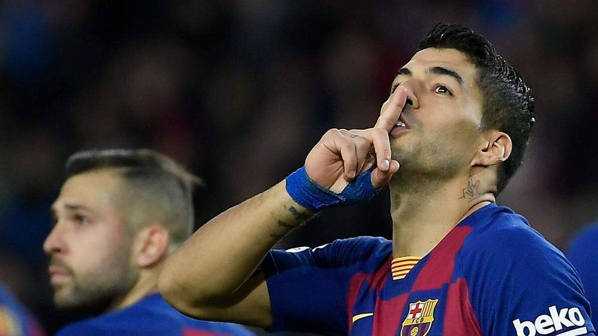 Luis Suarez und der FC Barcelona wollen Stadtrivalen Espanyol stilllegen.