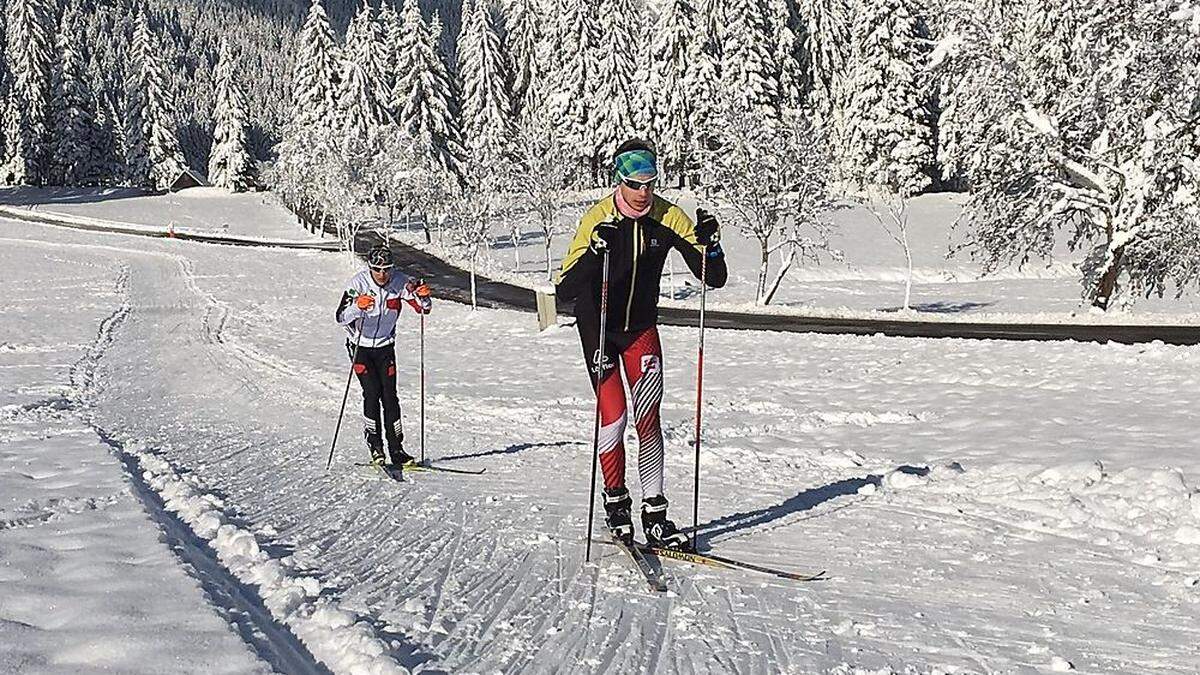 Die ersten zwei Kilometer sind präpariert