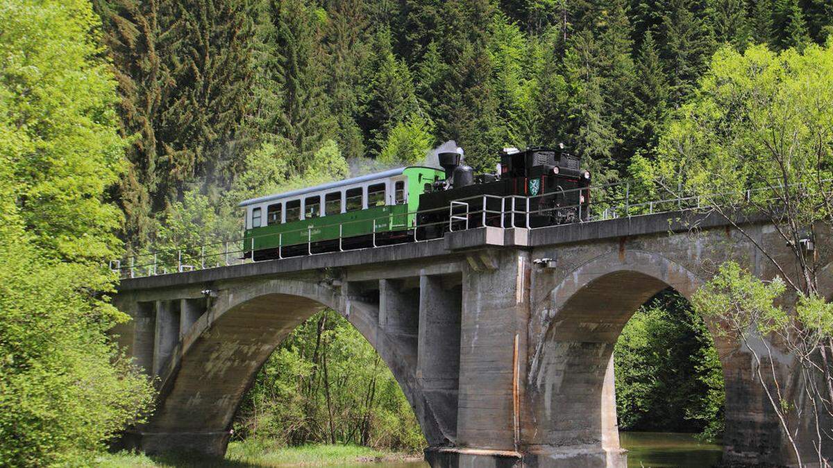 Die Feistritztalbahn wird am Sonntag zum Genusszug