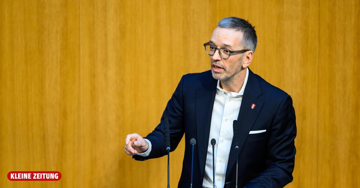 Staatsanwaltschaft beantragte Aufhebung von Kickls Immunität