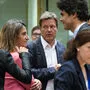 Vizekanzler Robert Habeck (Grüne) am Dienstag in Brüssel: Deutschland in der Bredouille