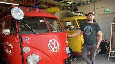 Valentin Eggbauer renoviert, verleiht und verkauft alte VW-Busse