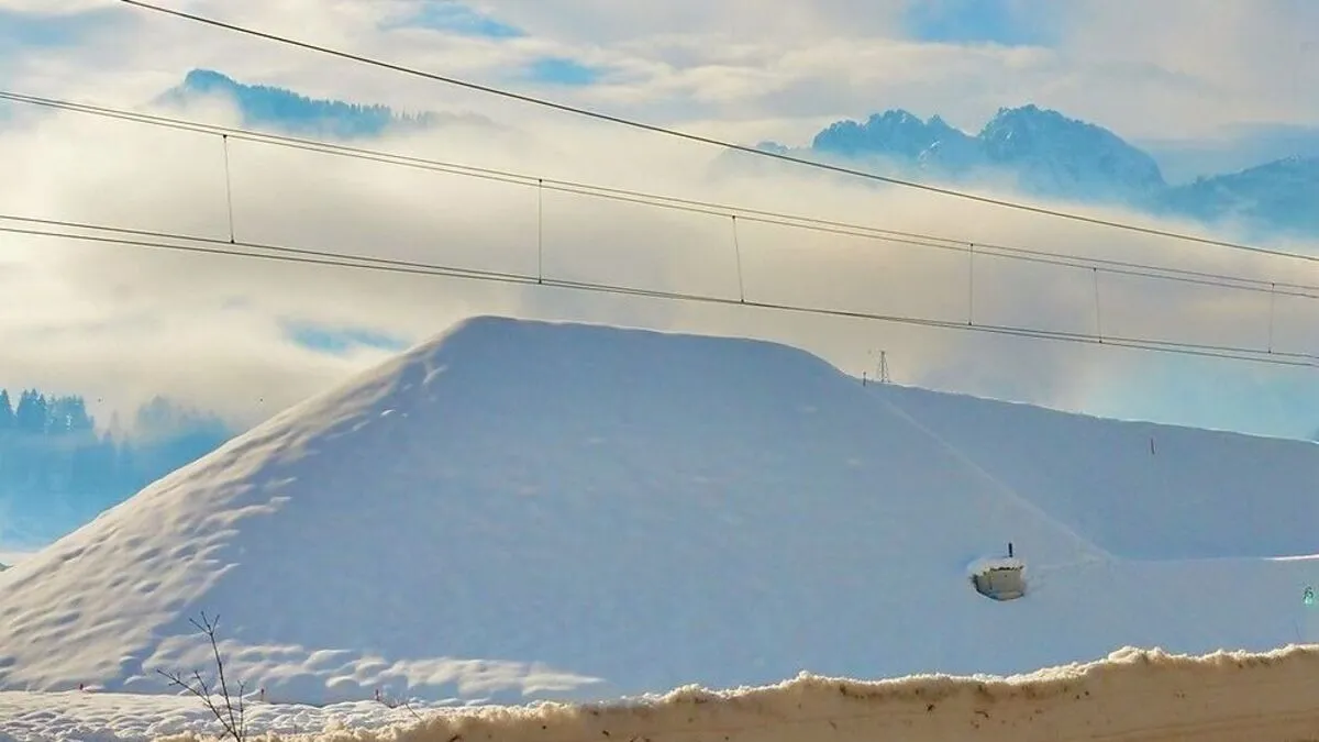 74.000 Tonnen Material wurden für die Rampenauffahrt aufgeschüttet