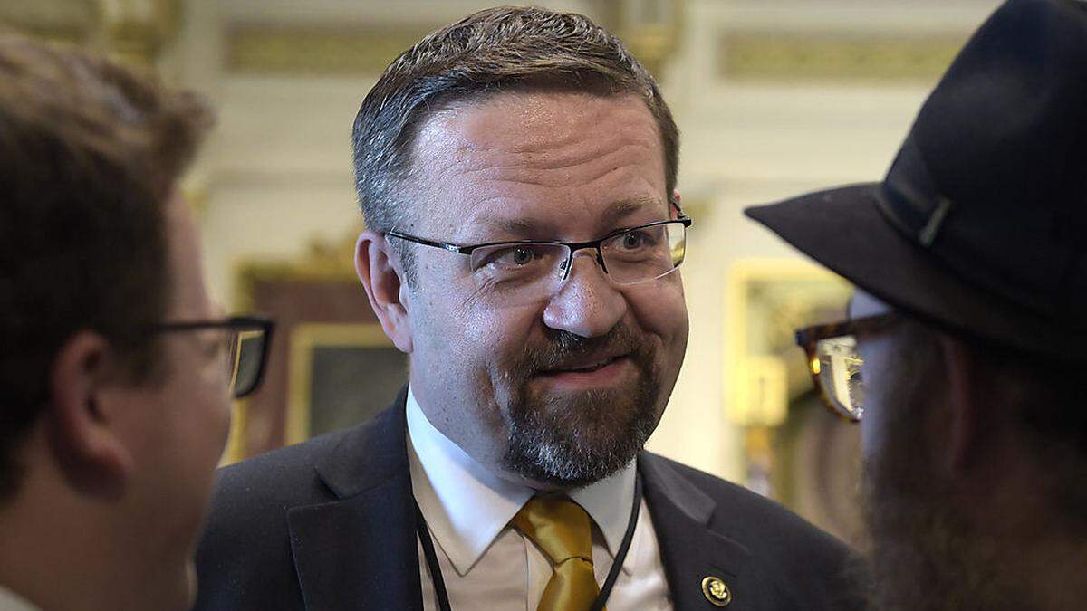 Sebastan Gorka geht nicht freiwillig