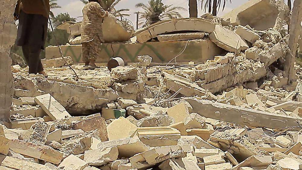 Die Trümmer von Palmyra