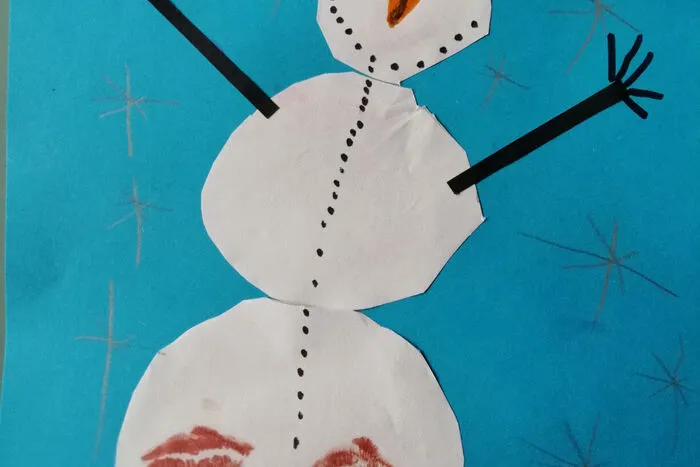 Milena Ertl-Krois kommt aus Kapfenberg. Das sechsjährige Mädchen freut sich so über den Schnee, dass es für unsere Leserinnen und Leser gleich einen wunderschönen Schneemann gebastelt hat.