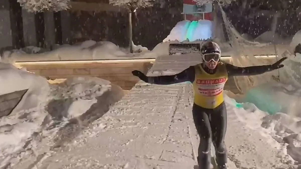 Thomas Morgenstern baute seine eigene Schanze