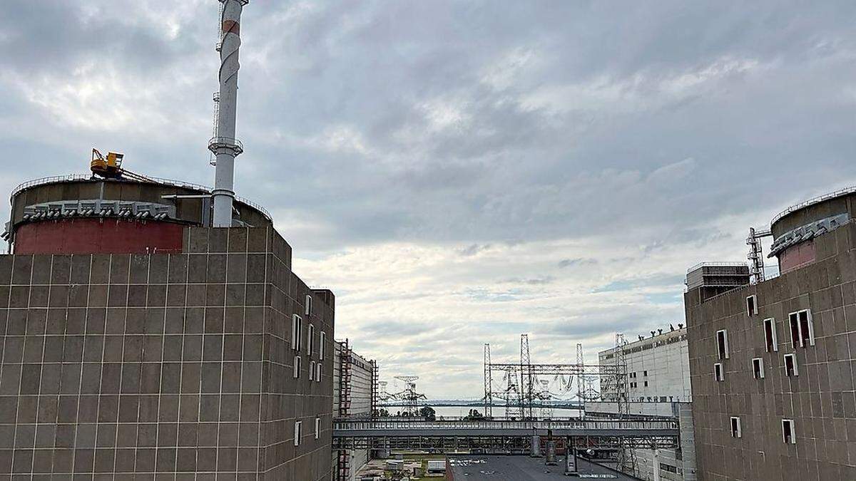 In der vergangenen Woche war ein Expertenteam der IAEA nach Saporischschja gereist 