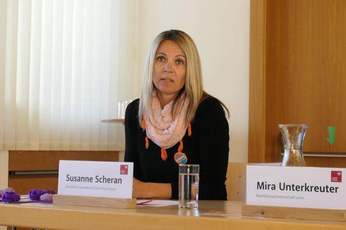 Susanne Scheran ist Präsidentin des Soroptimist-Clubs Lienz 