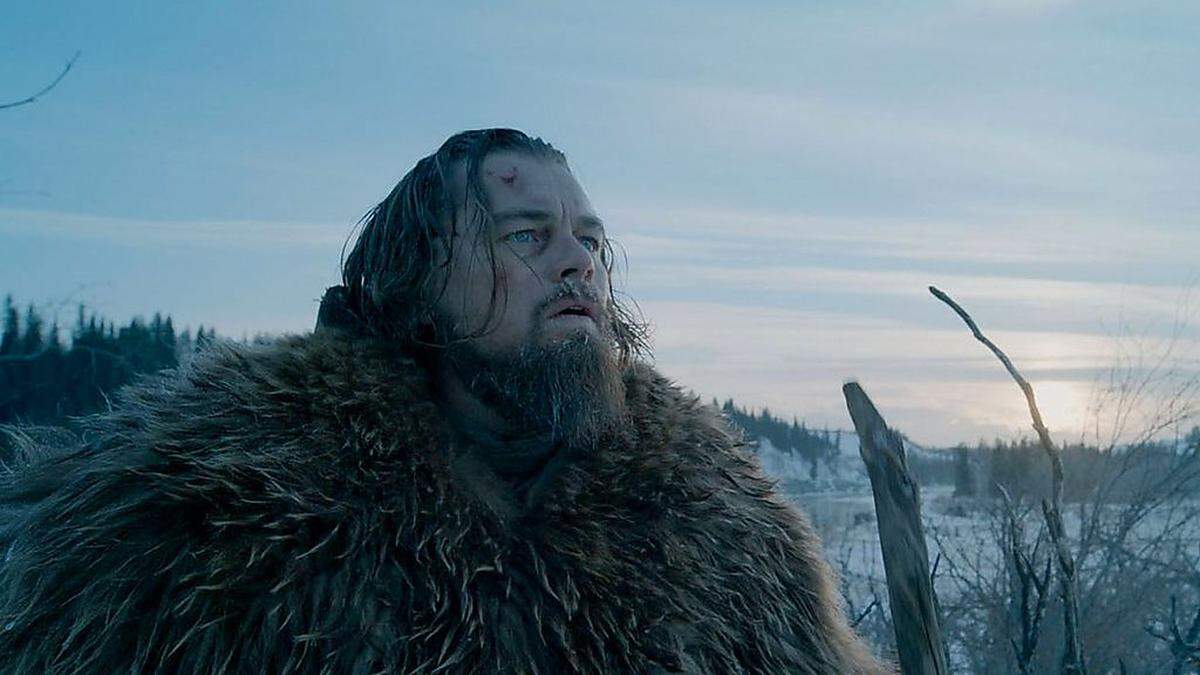 Wenigstens er gilt schon als favorit_ "Leonardo DiCaprio in "The Revenant"