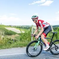 Gregor Mühlberger schaute sich die Strecke genau an 