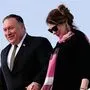 US-Außenminister Mike Pompeo ist mit Ehefrau Susan auf Europareise
