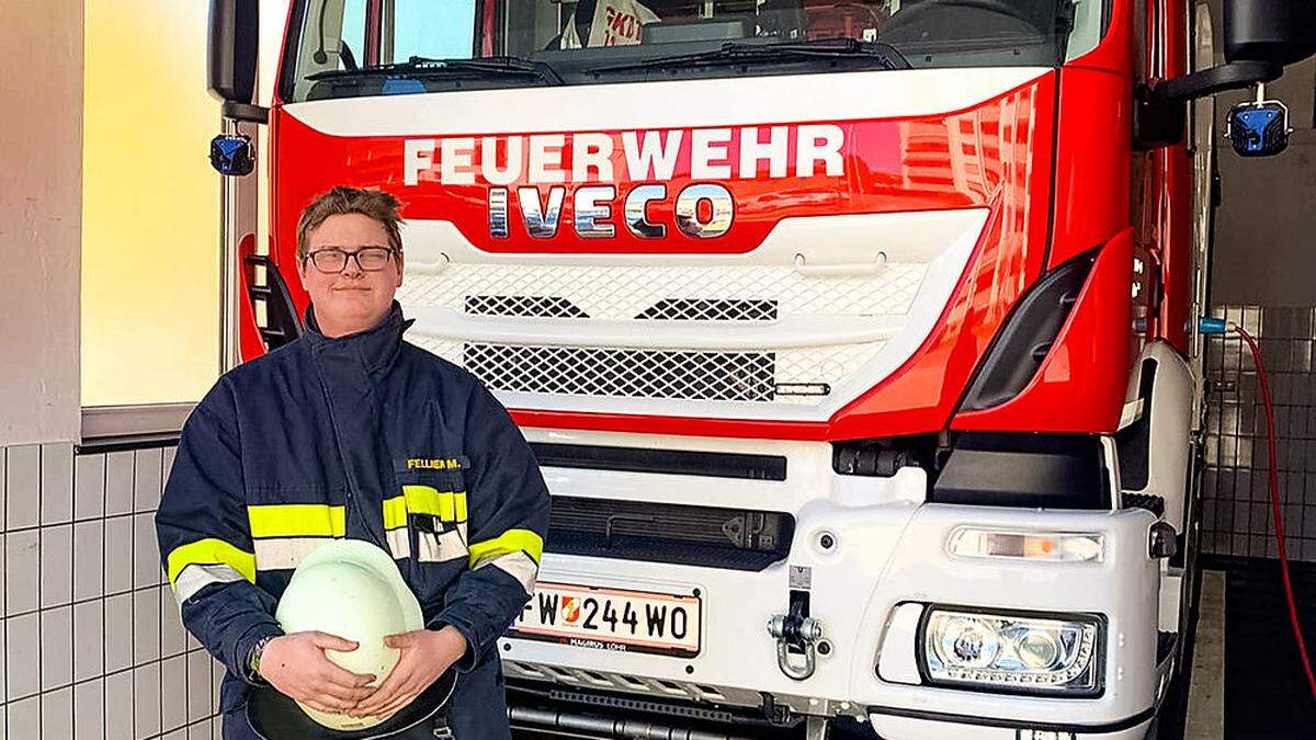 Marco Fellner ist seit seinem 17. Lebensjahr bei der Freiwilligen Feuerwehr St. Andrä