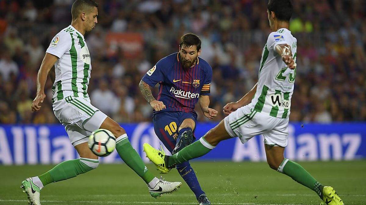 Lionel Messi hatte sein Visier nicht gut eingestellt