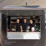 Florian Turek, Markus Gallé und Tobias Graf alias „The Underground Kitchen“ in ihrem neuen Standl bei der Uni