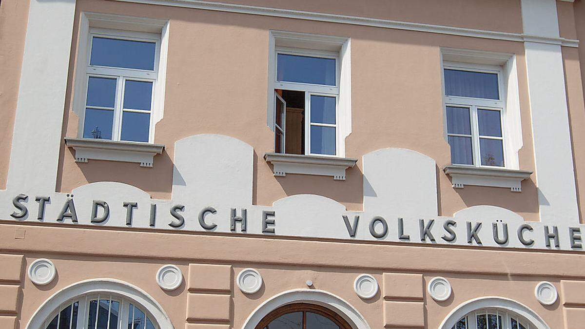 Seit 1928 ist die Volksküche an diesem Standort